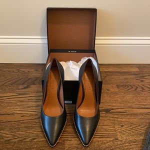 Brand New In Box Coach black Parker heels